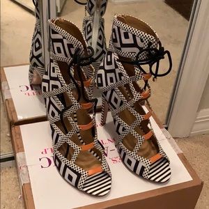 Alejandra G Multi color heels